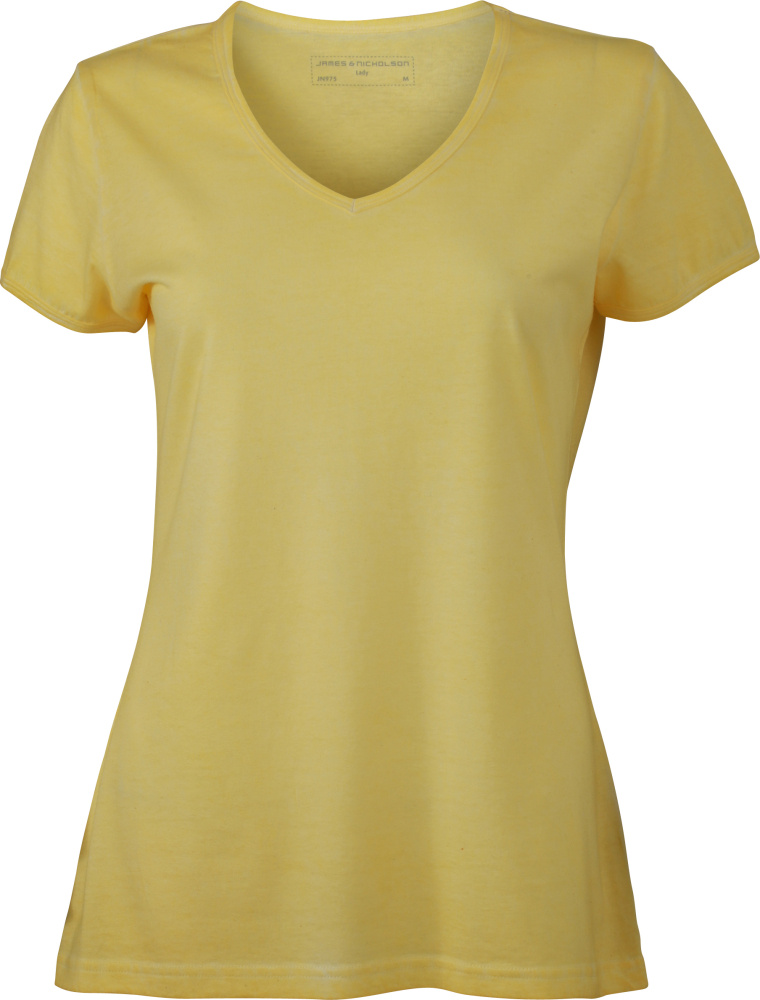 light yellow t shirt ladies