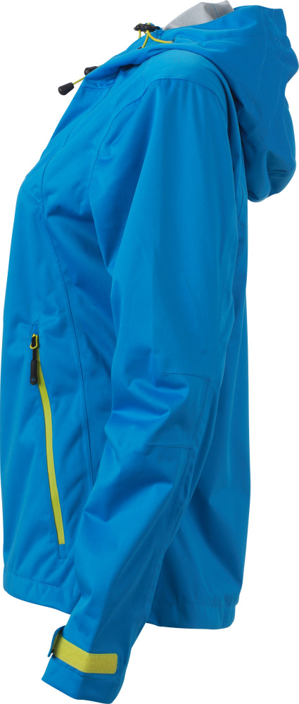 Damen Outdoor Jacke (aqua/acid-yellow) besticken und bedrucken lassen -  James & Nicholson - Jacken & Weste - StickX Textilveredelung