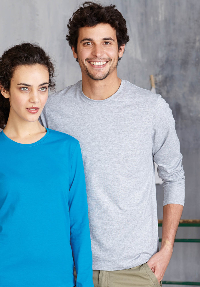 Herren Langarm T-Shirt Basic - Bequemes Allrounder Shirt Für Freizeit & Sport