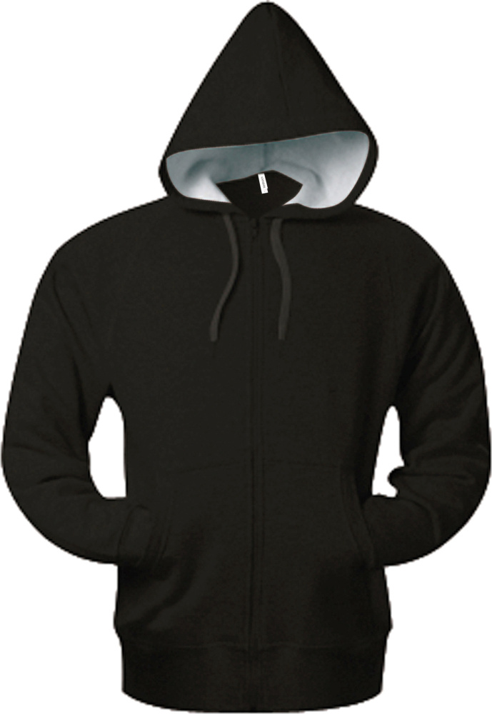Black zip up sweatshirt discount