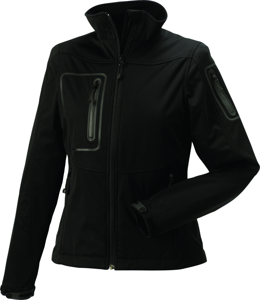Ladies Sports Shell 5000 Jacket Black for embroidery and