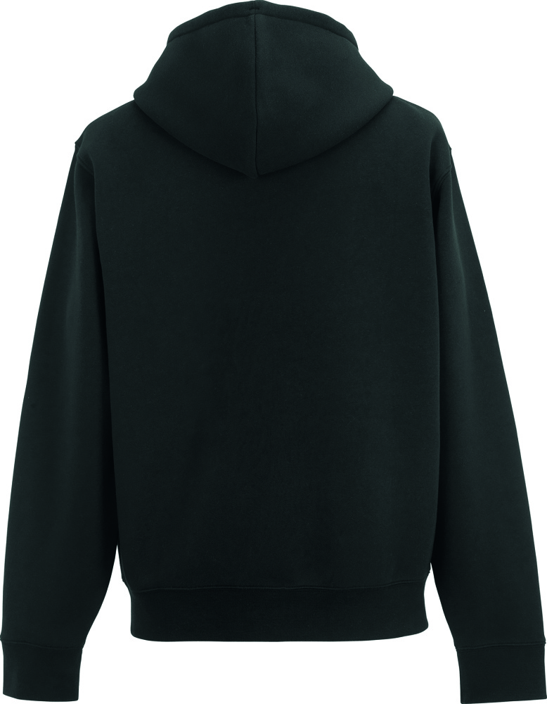 Authentic Zipped Hood Black