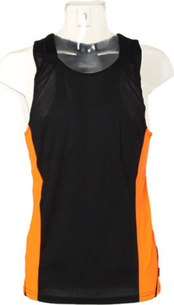 orange running vest
